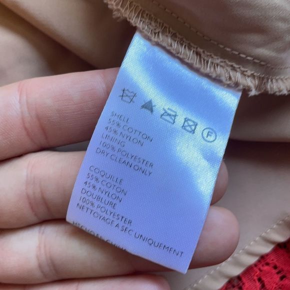 Maeve ( Anthropology ) Coral Lace top NWOT size Small ❤️🔥 - Picture 7 of 8